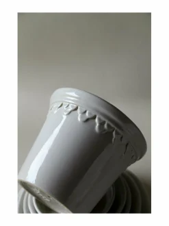 Ruukut & Istutusastiat|Bergs Potter Københavner-ruukku 18 cm MINERAL WHITE