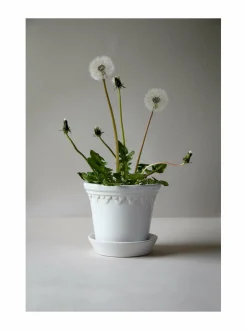 Ruukut & Istutusastiat|Bergs Potter Københavner-ruukku 16 cm MINERAL WHITE