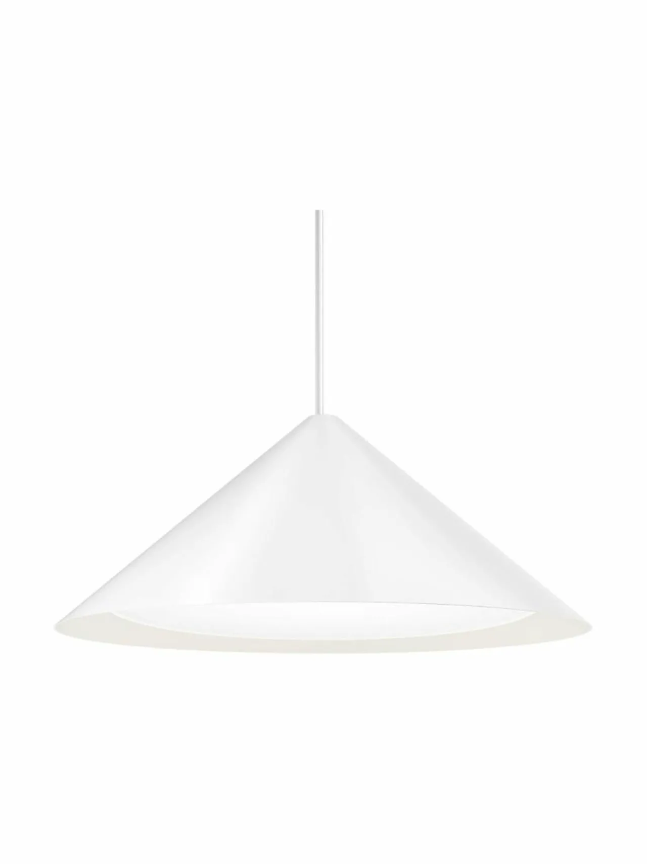 Kattovalaisimet|Louis Poulsen Keglen-riippuvalaisin ø 650 mm WHITE