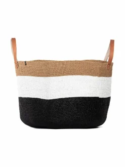 Säilytys|Mifuko Kiondo Floor Basket XXL -lattiakori DUO BLACK