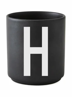 Mukit & Kupit & Asetit|Design Letters Kirjainmuki, H MUSTA