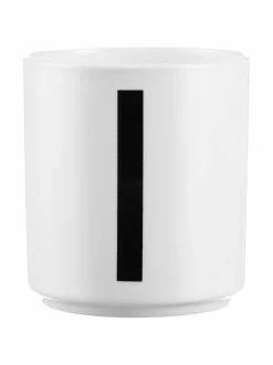 Mukit & Kupit & Asetit|Design Letters Kirjainmuki, I VALKOINEN/MUSTA