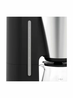 Kahvin- & Vedenkeittimet|WMF KITCHENminis® Aroma -5 kupin kahvinkeitin STEEL, BLACK