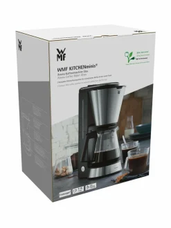 Kahvin- & Vedenkeittimet|WMF KITCHENminis® Aroma -5 kupin kahvinkeitin STEEL, BLACK