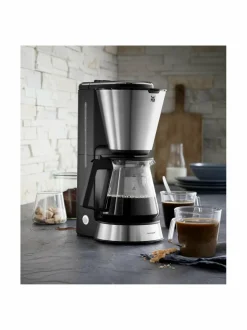 Kahvin- & Vedenkeittimet|WMF KITCHENminis® Aroma -5 kupin kahvinkeitin STEEL, BLACK