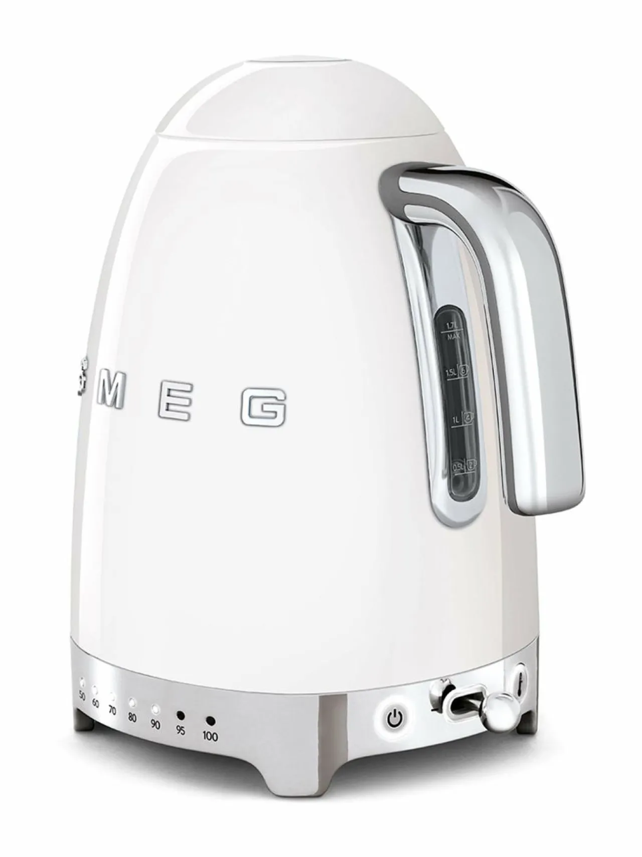 Kahvin- & Vedenkeittimet|Smeg KLF04WHEU-vedenkeitin 1,7 l VALKOINEN