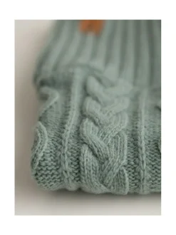 Koiran Vaatteet|Oliver's Life & Style Koiran neule, palmikko, vihreä VIHREÄ