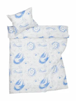 Liinavaatteet|Moomin Arabia Komeetta-pussilakanasetti, 150 x 210 cm BLUE