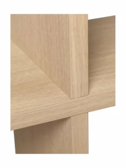 Hyllyt & Kaapit|Ferm Living Kona Bookcase 1x4 -kirjahylly NATURAL