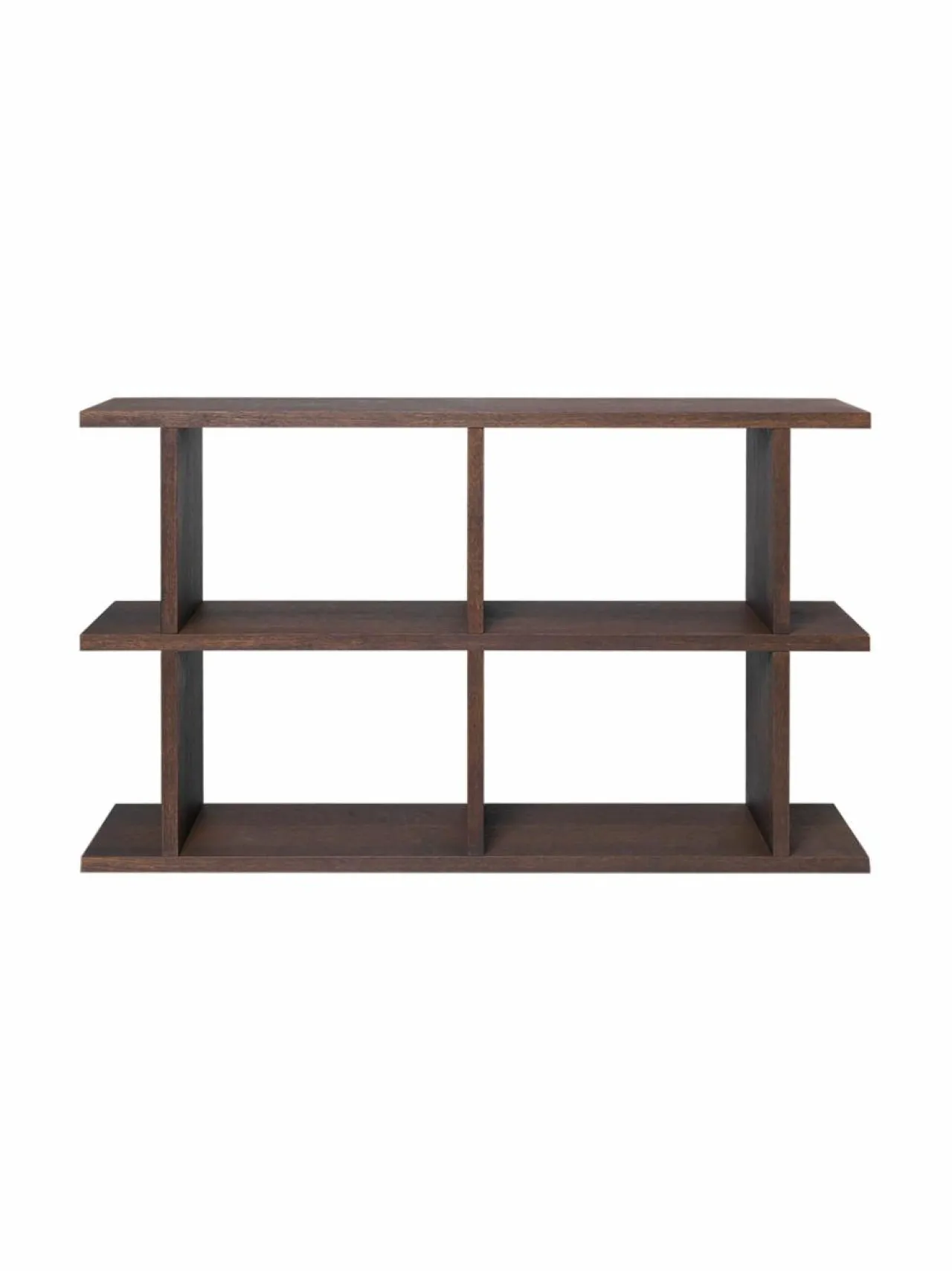Hyllyt & Kaapit|Ferm Living Kona-hylly 122,5 x 30 x 32,2 cm DARK STAINED