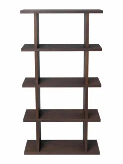 Hyllyt & Kaapit|Ferm Living Kona-hylly 141 x 75 x 30 cm DARK STAINED