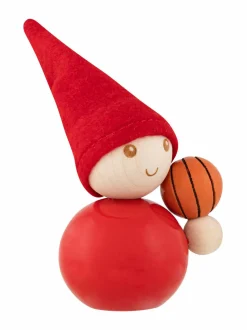 Muut Joulukoristeet|Koriste-Esineet|Aarikka Koripalloilija-tonttu C600 RED