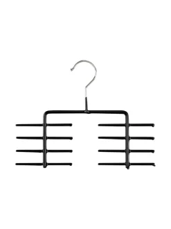 Säilytys|Mawa KR-solmioripustin 5 kpl MUSTA