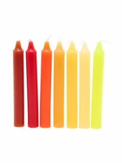 Kynttilät & Lyhdyt|Desico Kruunukynttilä 7 kpl MULTICOLOR