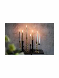 Kynttilät & Lyhdyt|Duni Kruunukynttilä 250 mm, 4 kpl GOLD