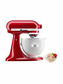 Yleis- & Monitoimikoneet|KitchenAid 5KSMICM-jäätelökonelisävaruste WHITE