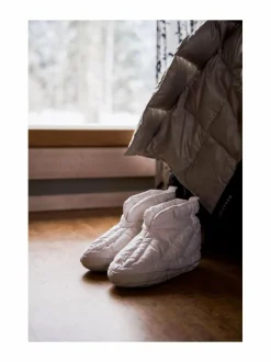 Peitteet & Tyynyt|Joutsen Kuiske-untuvatossut 01 WHITE