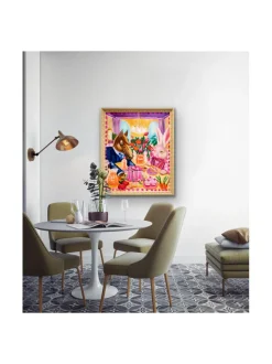 Taulut & Julisteet|Pia Rydman Art Kukat syödään viimeisenä, 110x90 cm, öljyvärimaalaus, Pia Rydman