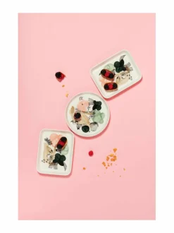 Lautaset & Kulhot|Arabia Kukkamaa-lautanen 15 x 19 cm GREEN