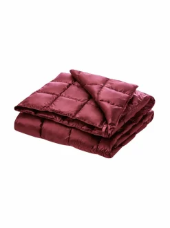 Huovat & Päiväpeitot|Joutsen Kulkuri- untuvapeitto 130 x 190 cm BURGUNDI