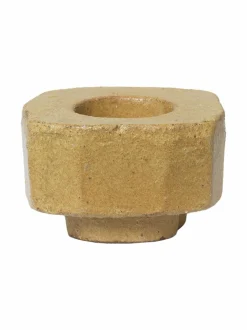 Kynttilät & Lyhdyt|Ferm Living Kurinu-kynttilänjalka HONEY