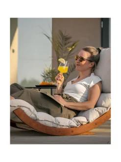 Kuntoilutarvikkeet|FitWood LAAKSO outdoor lepokiikku RUSKEA