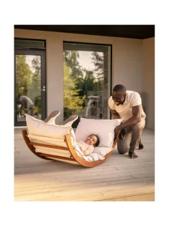 Kuntoilutarvikkeet|FitWood LAAKSO outdoor lepokiikku RUSKEA