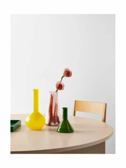 Koriste-Esineet|Kosta Boda Lab Measuring -lasimaljakko GREEN