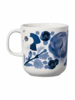 Mukit & Kupit & Asetit|Pentik Lapinkukka-muki 0,35 l BLUE