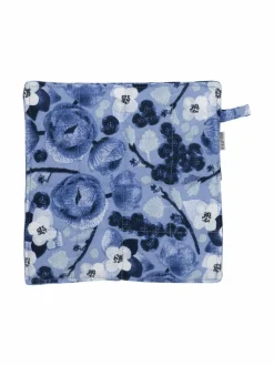 Keittiö- & Kattaustekstiilit|Pentik Lapinkukka-patalappu BLUE