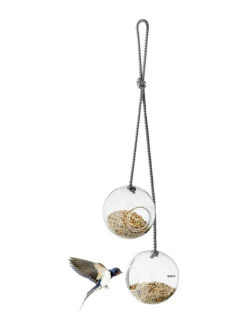 Puutarhakoristeet|Eva Solo Outdoor Lasiset lintupallot Ø 9,5 cm, 2 kpl LÄPINÄKYVÄ