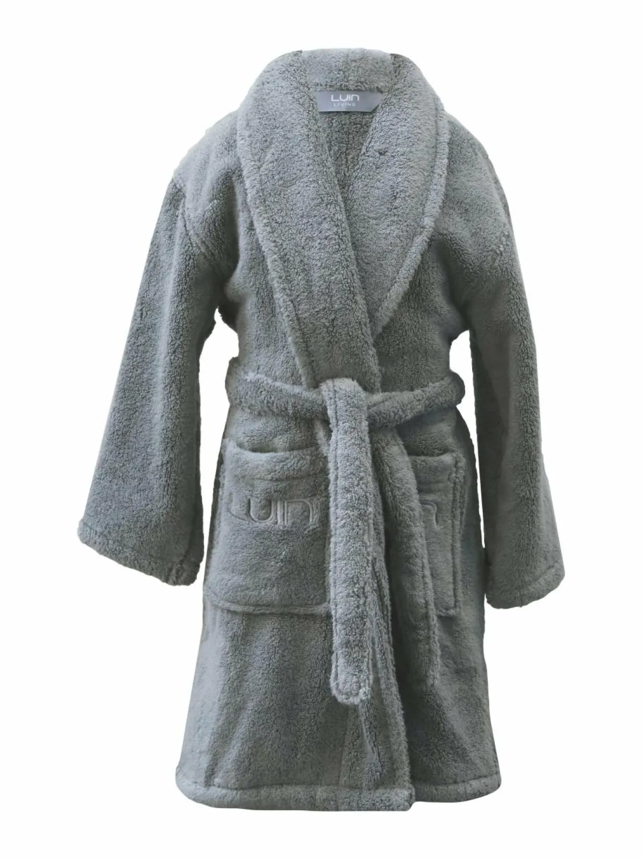 Kylpyhuonetekstiilit|LUIN LIVING Lasten kylpytakki GRANITE