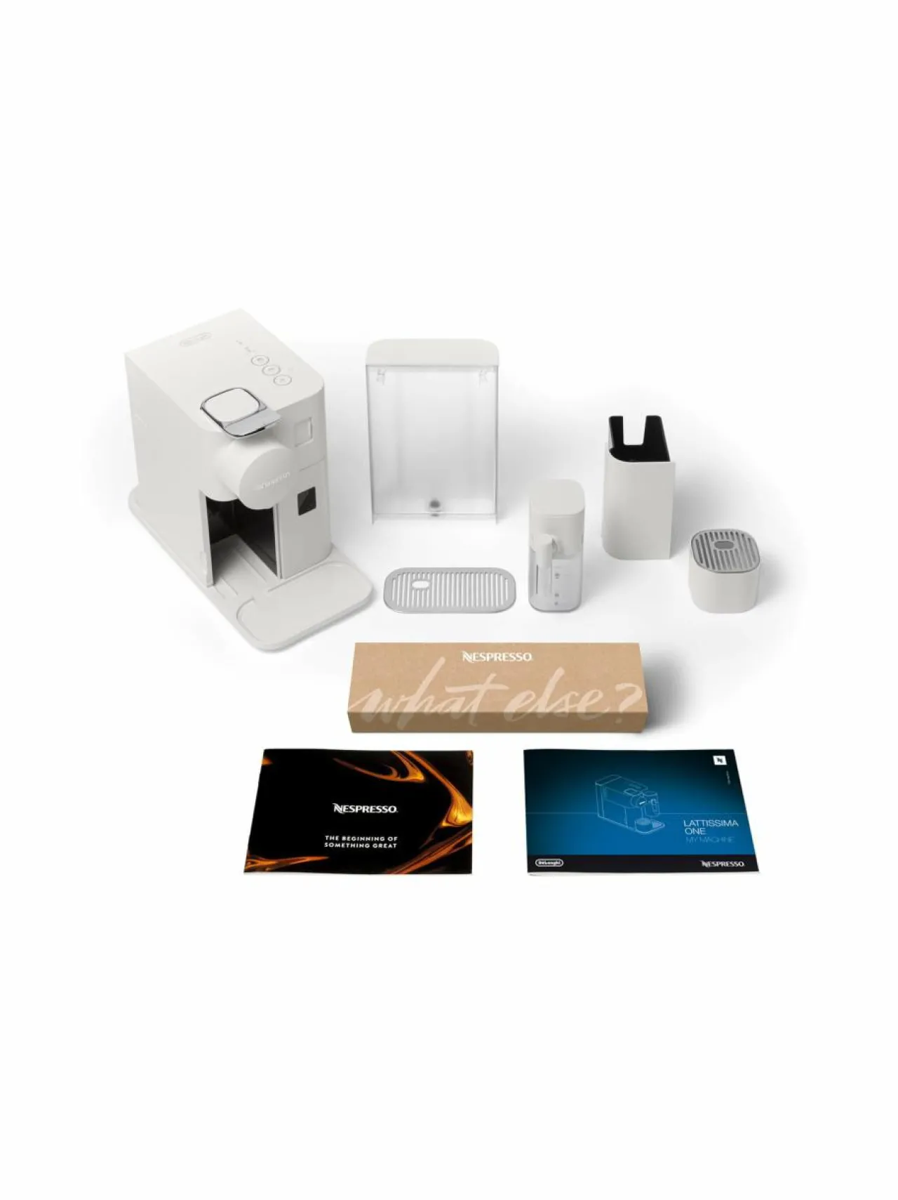 Kahvin- & Vedenkeittimet|Nespresso Lattissima One Evo -kahvikone WHITE