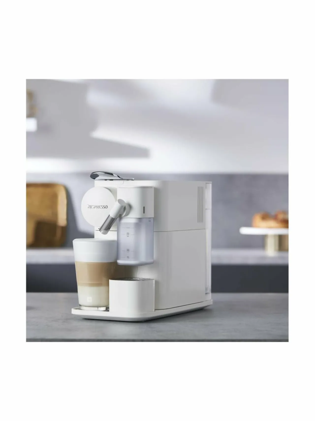 Kahvin- & Vedenkeittimet|Nespresso Lattissima One Evo -kahvikone WHITE