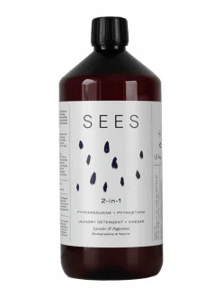 Pyykkihuolto|Sees Lavender peppermint -2-in-1 pyykinpesuaine & pyykkietikka, 1000 ml
