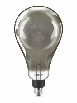 Lamput|Philips LED Giant Smoky Dimmable 6,5W E27 A160 -lamppu GREY