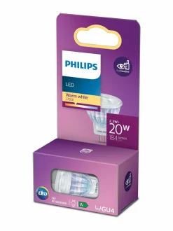 Lamput|Philips LED Spot 20W GU4 Warm -spottilamppu WHITE