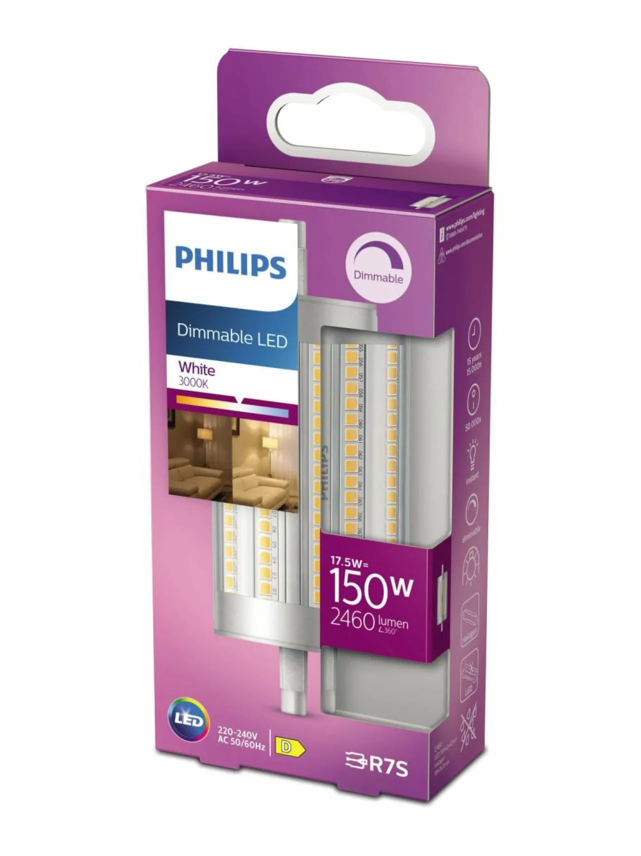 Lamput|Philips LED-lamppu WHITE