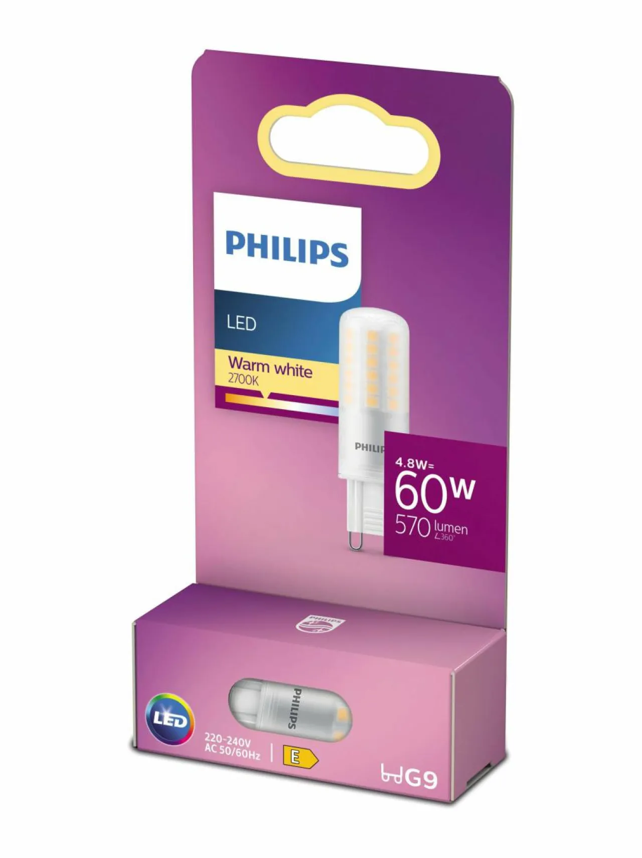 Lamput|Philips LED-lamppu CLEAR