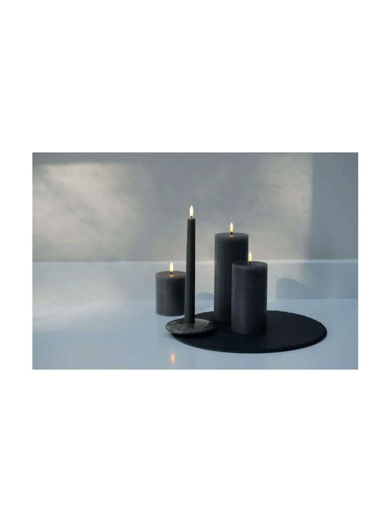 Jouluvalot|UYUNI LED-pöytäkynttilä BLACK