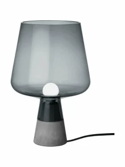 Pöytävalaisimet|Iittala Leimu-pöytävalaisin 300 x 200 mm HARMAA