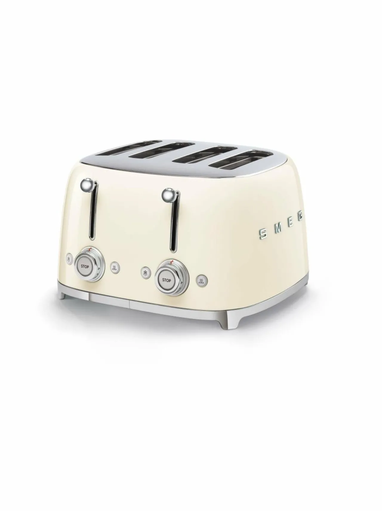 Leivänpaahtimet|Smeg Leivänpaahdin, 4 viipaleelle CREAM