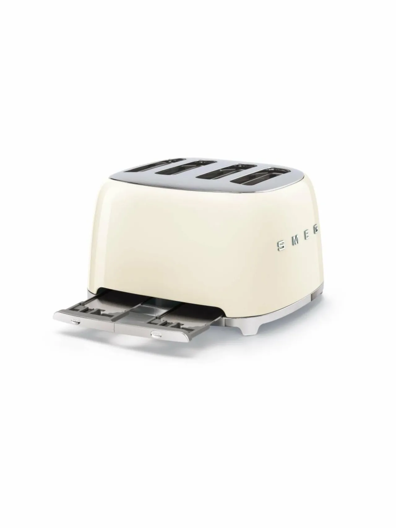 Leivänpaahtimet|Smeg Leivänpaahdin, 4 viipaleelle CREAM