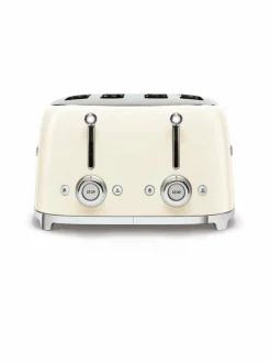 Leivänpaahtimet|Smeg Leivänpaahdin, 4 viipaleelle CREAM