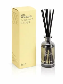 Huonetuoksut & Tuoksukynttilät|Max Benjamin Lemongrass & Ginger -huonetuoksu LIGHT YELLOW