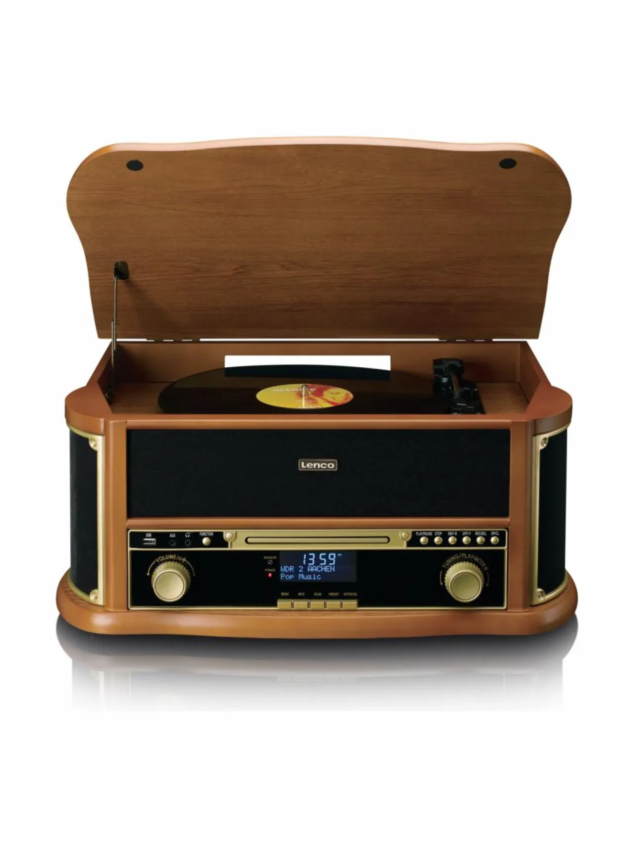 Audio|Lenco TCD-2571 Retroradio PUU