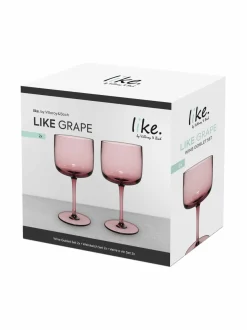 Lasit|Villeroy & Boch Like-viinilasit 2 kpl GRAPE