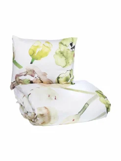 Liinavaatteet|Pentik Lilia-pussilakanasetti 150 x 210 / 50 x 60 cm GREEN