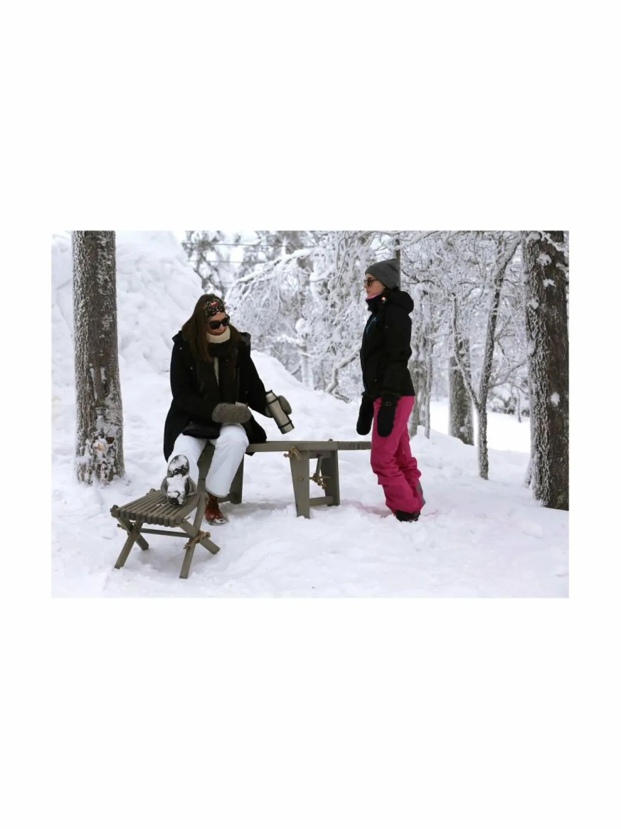 Puutarhakalusteet & Pehmusteet|Ecofurn Lilli-rahi/sivupöytä HARMAA