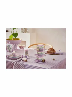 Mukit & Kupit & Asetit|PIP Studio Lily&Lotus -kuppi ja lautanen 280 ml LILAC
